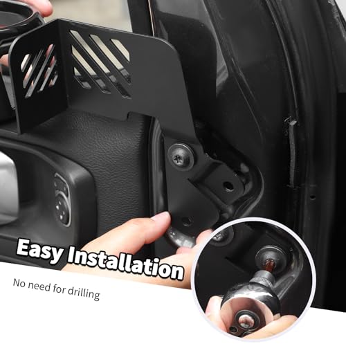 Portavasos para puerta Jeep Wrangler JL y Gladiator JT miniatura 6
