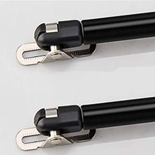 2 Pack Extended 10 Inch Gas Prop Force 100N/22Lb Gas Struts – Black Gas Springs/Window Lift And Lid Support/Gas Shocks For Rv Bed Platform/Floor Hatch/Outdoor Bench/Cabinet/Tool Box #TOP1