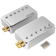 The classic PAF style humbucking pickup fits most Epiphone/USA Les Paul ,SG,ES style guitar or many similar guitar, neck/bridge position Genuine Wilkinson parts. 50mm/52mm pole spacing for neck and bridge, wax potted Magnet: Alnico V, Resistance: 7.6...