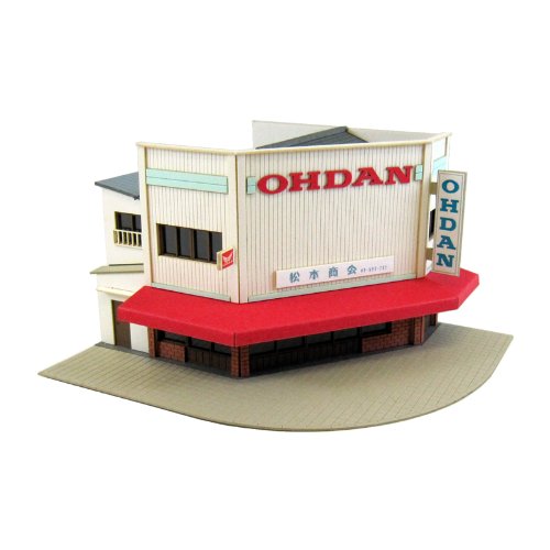 Bike shop diorama series Classics 1/150 (Paper) by Sankei