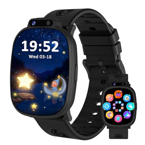 kaacly Reloj Inteligente Niño con Pantalla de 1,9