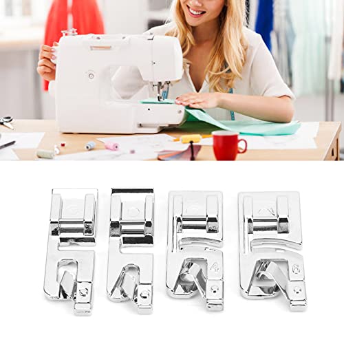Set 4 Piezas Pie Prensatelas Para Dobladillo Enrollado miniatura 5