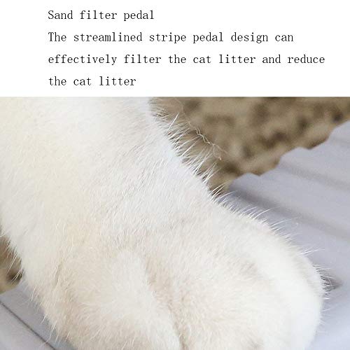 Vaso sanitário para gatos semi-fechado para gatos e gatos, itens para vaso sanitário, caixa de vaso