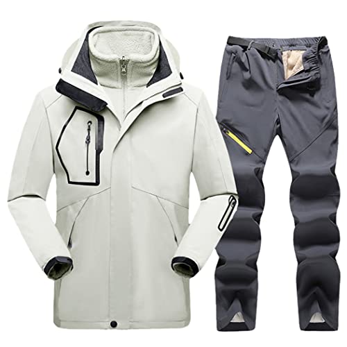 Veste de ski et de snowboard imperméable chaude pour homme