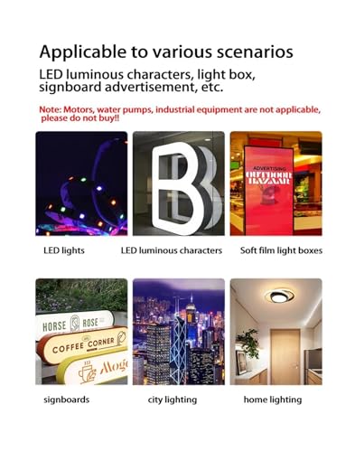 Transformateurs d'éclairage LED pour l'alimentation de grands rubans - 3