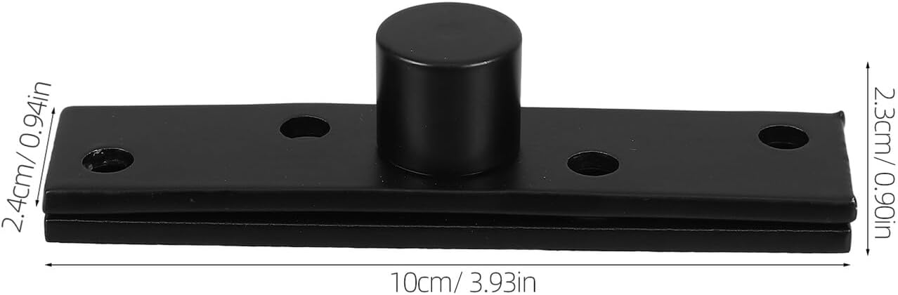 Stainless Metal Hidden Door Pivot Hinge Full Rotation for Wooden Doors