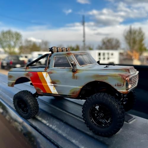 Image of furitek FX118 Fury Wagon Ultimate Upgrade Kit Scale 1 /18 RC Crawler RTR - Remote Control Car, RC Crawlers with High-End Upgrades Ready to Install for Adults (Gray (TT-0022-2))