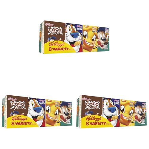Kellogg's Variety Cereales Variados Pack 8 x 25g (Paquete de 3)