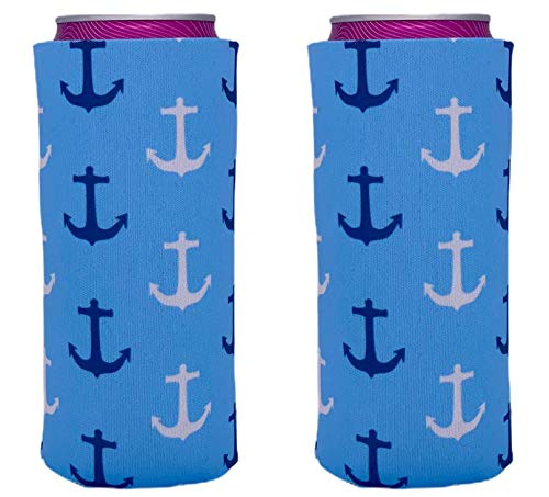 Coolie JunctionAnchor Pattern Slim Can (2 Pack)