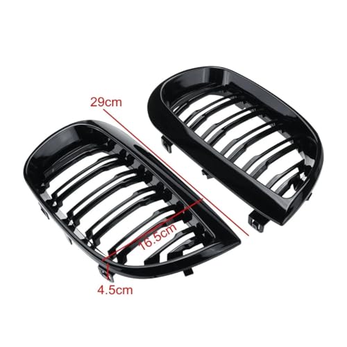 Rejilla frontal de parachoques para BMW Serie 1 E81 E87 de 2004 a 2013 4