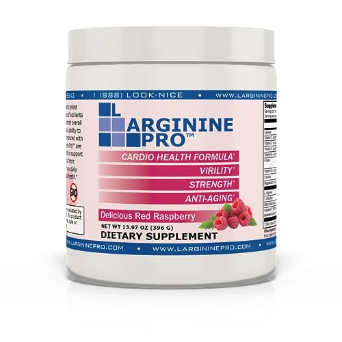 L-ARGININE-PRO-L-arginine-Supplement-Powder-5500mg-of-L-arginine-Plus-1100mg-L-Citrulline-1-Raspberry