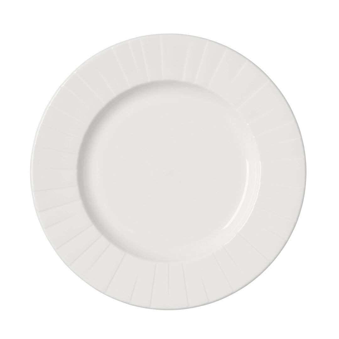 Steelite White Alina Mid Rim Plates 255Mm (24 Pack)
