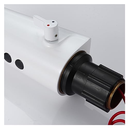 Grifo inteligente de lavabo manos libres con sensor automático de latón blanco 7