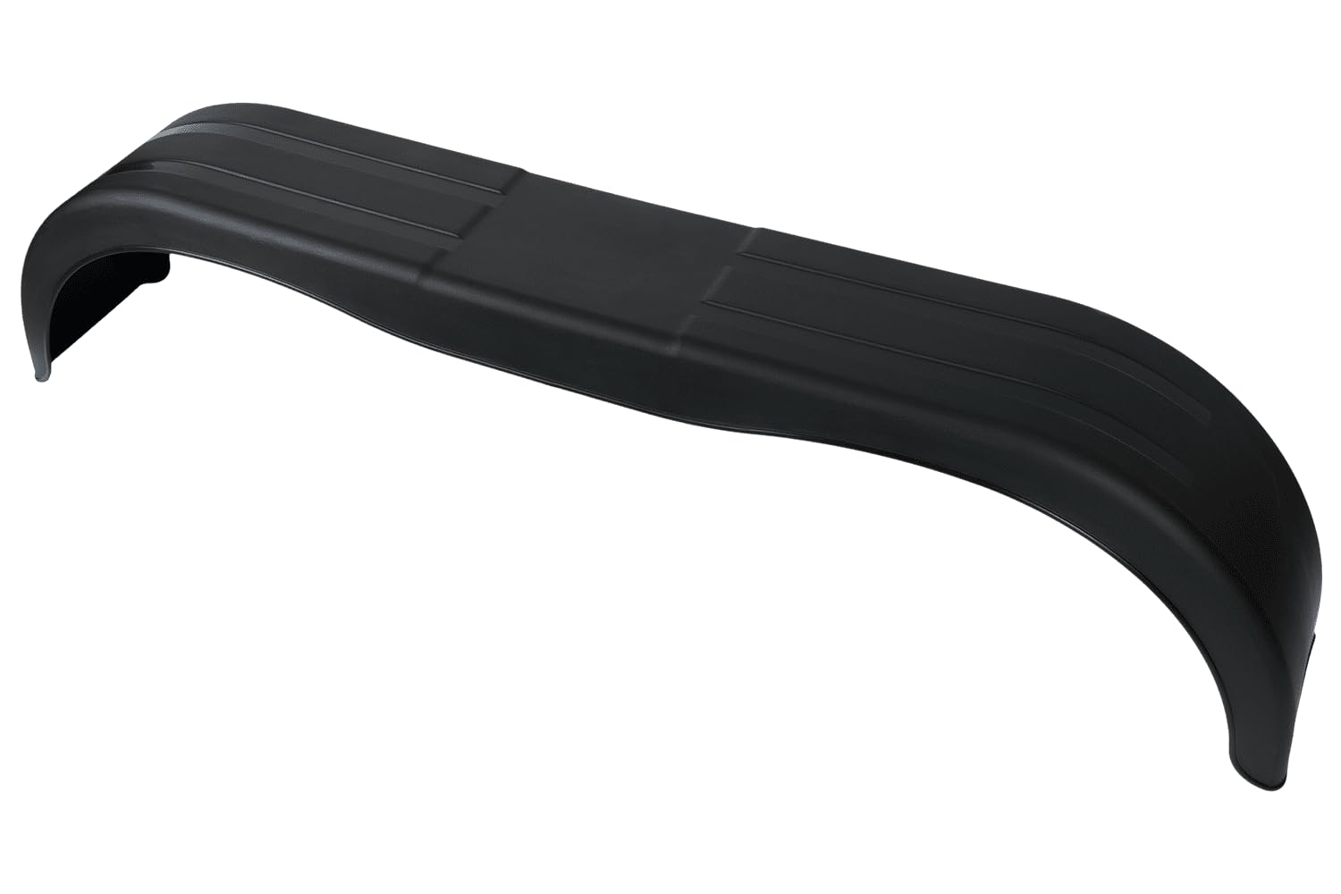 DOMAR Set di due parafanghi tandem da 13 a 14 pollici in plastica per rimorchio auto a doppio asse 1500 x 220 mm passaruota per una protezione ottimale contro il fango