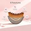 Lymphatic Contour Face Brush, Manual Lymphatic Drainage Massager, Natural Makeup Brushes with Durable Soft Bristles, Hypoallergenic Ergonomic Facial Cleansing Brush for Sculpting #4
