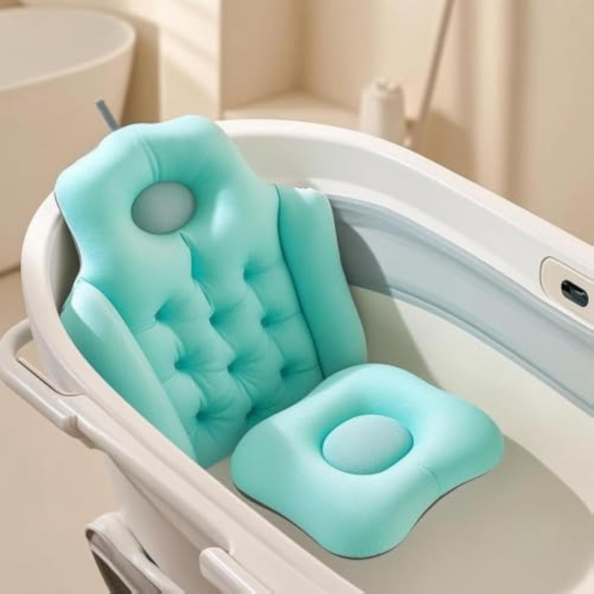 Bath Cushion with Seat Pad Detachable Shower Chair Pad