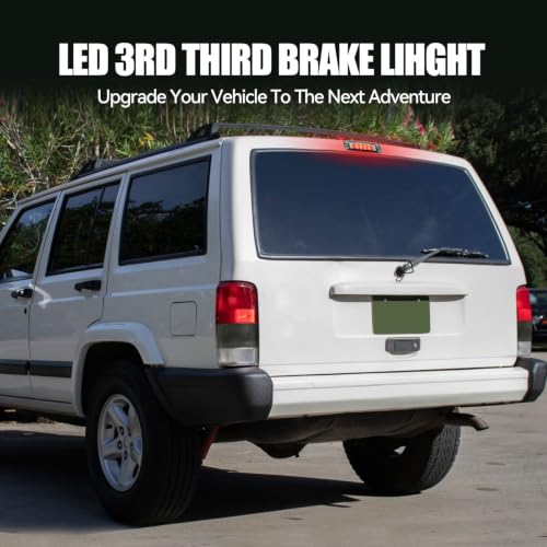 Image of Third 3rd Brake Light LED Assembly for 1997-2001 Jeep Cherokee (Smoked)