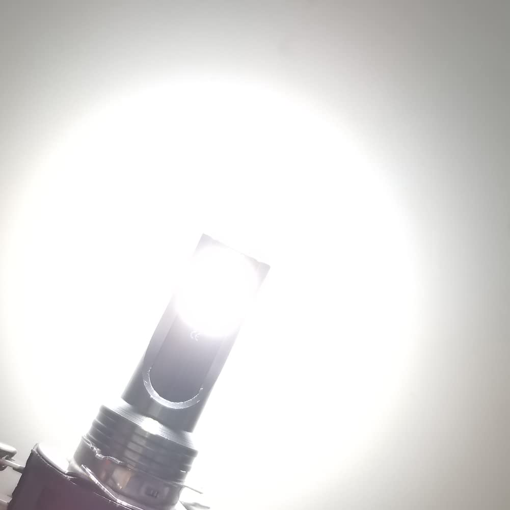 Ruiandsion H9B LED Luci Fendinebbia Bianche 10-30V Super Luminose 3030 12SMD Chipset Lampadine LED per Luci Fendinebbia Anteriori Auto DRL