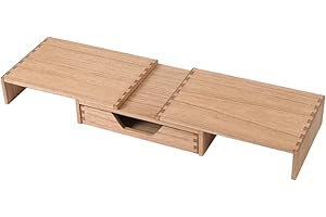 Monitor Stand Riser - Best Computer Riser and Desk Organizer