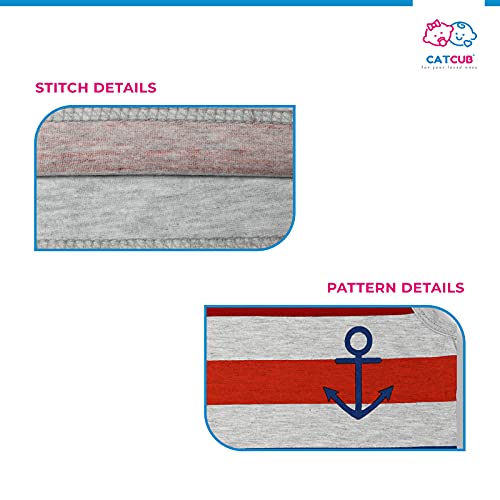 Image of CATCUB Boy's & Girl's Cotton Printed Clothing Set