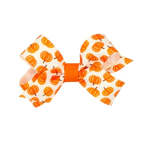 Moños de cabello para niña tema granja y otoño Wee Ones