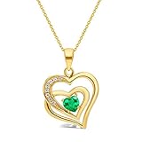 Collier en Or jaune 9 carats (375/1000) avec poinçon de garantie - Poids moyen de l'Or: 1.70 gramme(s)