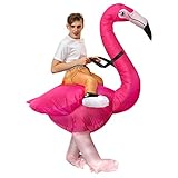 Arokibui Inflatable Flamingo Costume for Adult Funny Animal Blow up Costume Cosplay Party Christmas Halloween Costume Fancy Dress Costume