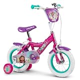 Huffy Gabby's Dollhouse Kinderfahrrad 12 Zoll mit Stützrädern, Stahlrahmen, Rücktrittbremse