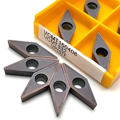 Fresa para Torno con Inserto Carburo VCMT160404 MA US735 miniatura 2
