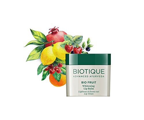 Image of Biotique Bio Fruit Whitening Lip Balm, 12g And Biotique Bio Honey Water Clarifying Toner, 120ml