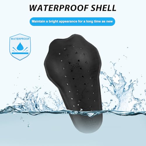 Coderas transpirables e insertos de rodilla acolchados para chaquetas de protección 3