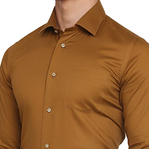 Image of blackberrys Structured Cotton Slim Men's Shirt