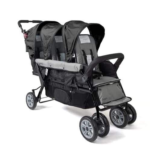 Gaggle by Foundations Compass 3 Seat Stroller | Triple Stroller
