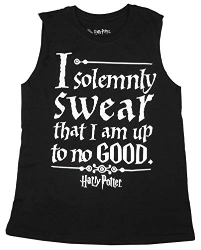 T-shirt Harry Potter homme noir Medium vêtement Maraudeur décontracté