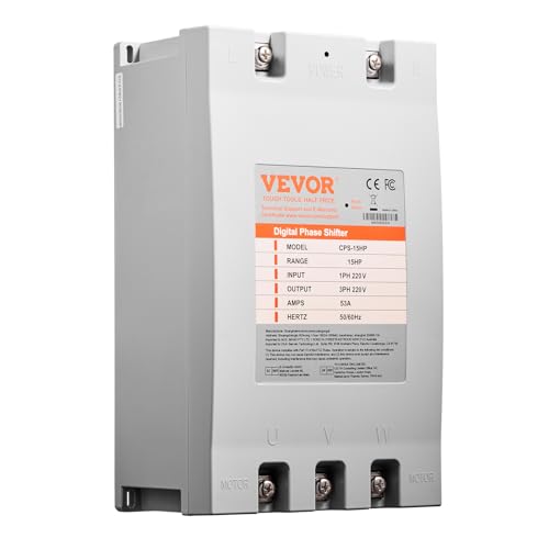 VEVOR 15 HP Digital Phase Shifter