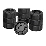 [Luvian]洗濯機 防振 かさ上げ台 防振ゴム 4個セット 騒音低減 滑り止め設計 床傷防止 4.5cm底上げ 耐荷重500kg 食器洗い機対応 家具用 お歳暮 対応 簡単設置