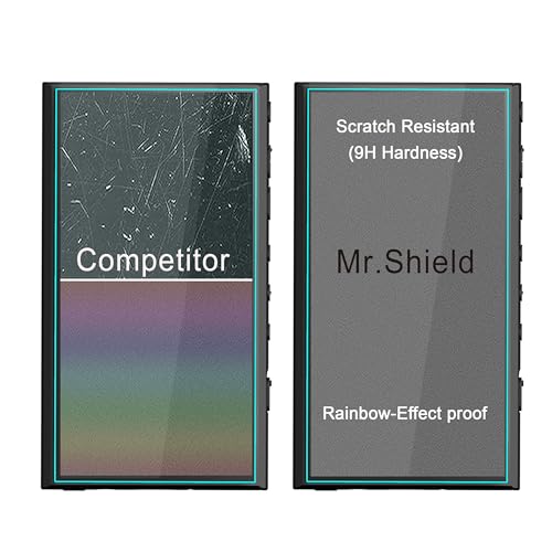 Mr.Shield Schutzfolie Kompatibel mit Sony Walkman NW-A306 / NW-307 [3 Stück] Schutzglas Schutzglasfolie 9H Härte, HD Klare Displayschutzfolie