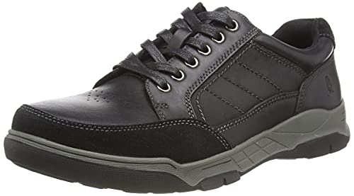Hush Puppies Finley-Sneaker fĂĽr Herren, Schwarz, 40 EU