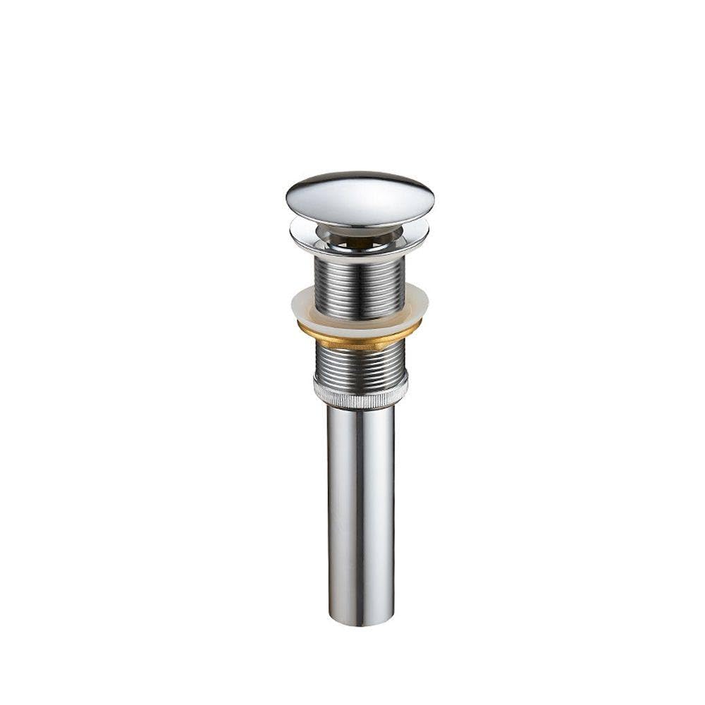 Filtro de drenaje desplegable para fregadero, válvula de baño moderna, accesorio de lavabo de latón, negro y dorado, tapón de drenaje de rebote, cromado, sin desbordamiento