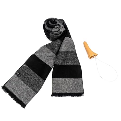 FVCENT Bufandas a rayas clásicas grises y negras bufandas a rayas Nariz larga de silicona adultos bufandas a rayas de Halloween para hombres y mujeres suministros de fiesta | Ya disponible en tu tienda friki favorita! En mundofriki.es!