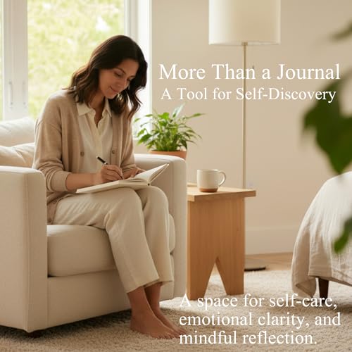 Image of Guided Journal for Self-Discovery - 180 Undated Prompts for Gratitude, Healing, Personal Growth & Mindfulness - Wellness Journal for Emotional Clarity, Self Care & Mental Health Gift for Women & Men