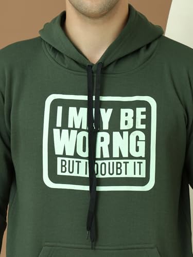 Image of Mack Jonney Regular Fit Printed Hoodie for Men-MACK639765