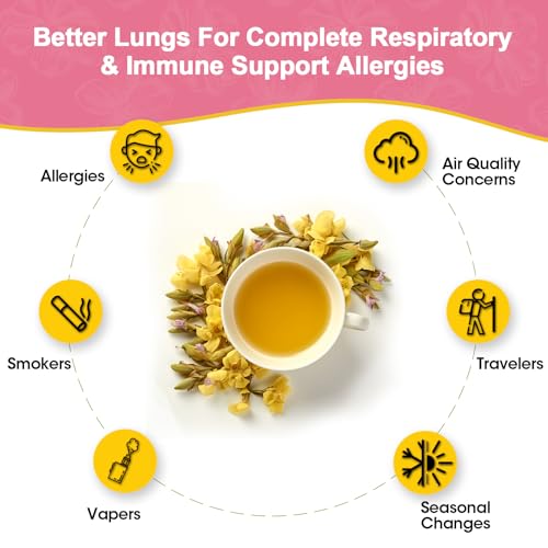 Lung Cleanse & Respiratory Support Herbal Tea, 30 Tea Bags