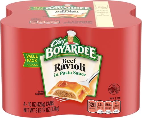 Image of Chef Boyardee Beef Ravioli, 15 oz, (Pack of 24)