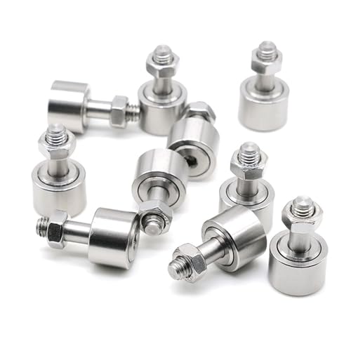 CF8 Stainless Steel Cam Follower Needle Roller Bearing KR19 Miniature Cam Followers CF8 8x19x32.2mm 1Pcs