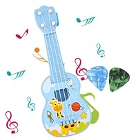 Ukulele for Kids, 21cm Deer Pattern Musical Instrument, Kid Guitar Toy for Toddlers Beginners, Mini Ukuleles for Early Music Education, Kids Ukulele for Indoor Outdoor Play