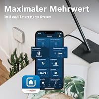 Bosch Smart Home Tür-/Fensterkontakt II [+M], smarter Sensor zum energieeffizienten Heizen, flexible Nutzung im Bosch Smart Home System oder herstellerübergreifend in Matter Systemen, 3er-Set – Ansicht 7
