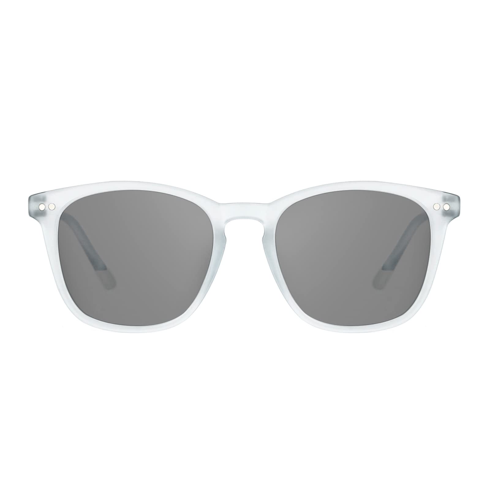 TIJNPolarized Sunglasses Womens Mens TR90 Square Sun Glasses UV Protection Shades Lightweight Sunnies Trendy