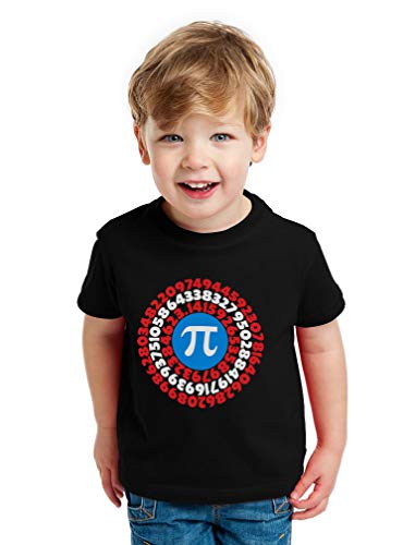 Image of Pi Day Superhero - Captain Pi Gift for Math Geeks Toddler /Infant Kids T-Shirt 2T Navy