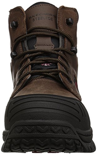Skechers Work Hartanonkin St Waterproof Mens Boot 105 2E Us Dark Brown #TOP1